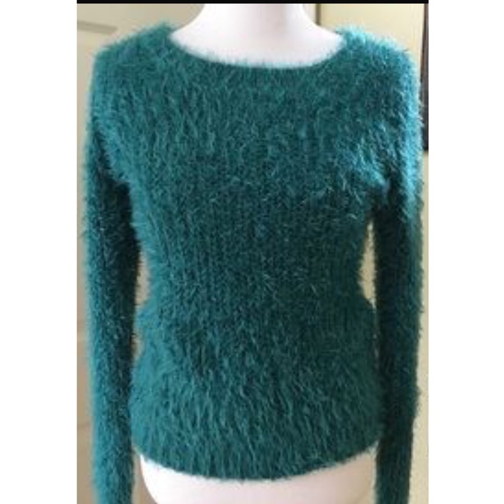 ANGORA Maison Jules Sweater in Shaded Spruce M